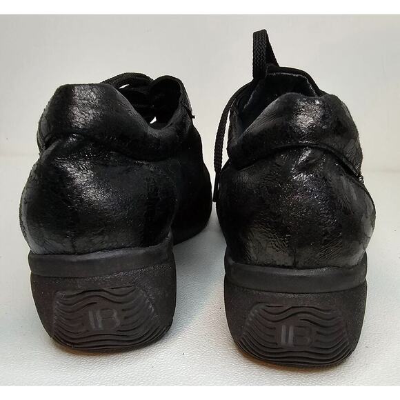 LAURA BIAGIOTTI women's sneakers, leather/SUEDE Size: EU 41 USA 11 Crystal Logo - Picture 8 of 11